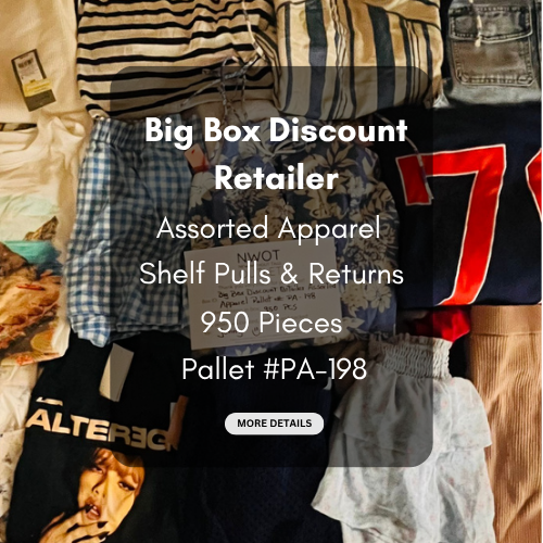 Target | Assorted  Apparel | 950 Pieces | Shelf Pulls & Returns | Pallet #PA-198