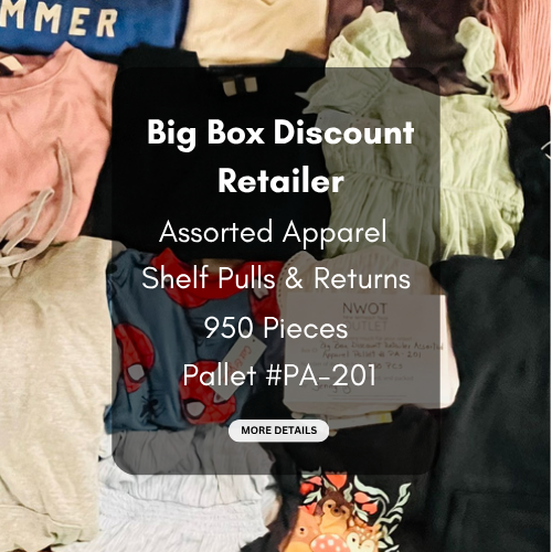 Target | Assorted  Apparel | 950 Pieces | Shelf Pulls & Returns | Pallet #PA-201