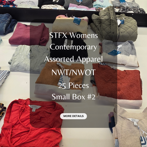 STFX Womens Contemporary | Assorted Apparel | NWT/NWOT | 25 Pieces | Small Box #2