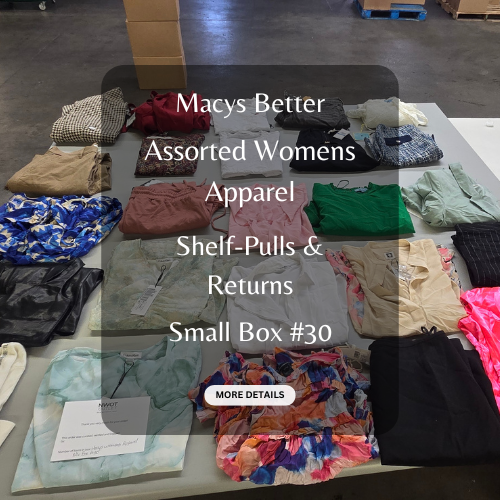 Macys Better | Assorted Womens Apparel | Shelf-Pulls & Returns | 25 Pieces | Small Box #30