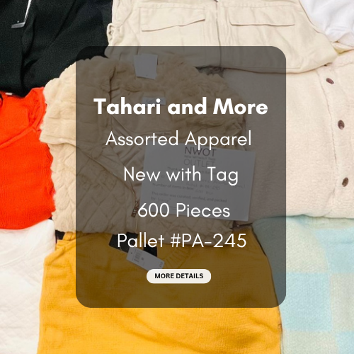 Tahari and more | Assorted  Apparel | 600 Pieces | New with Tag | Pallet #PA-245