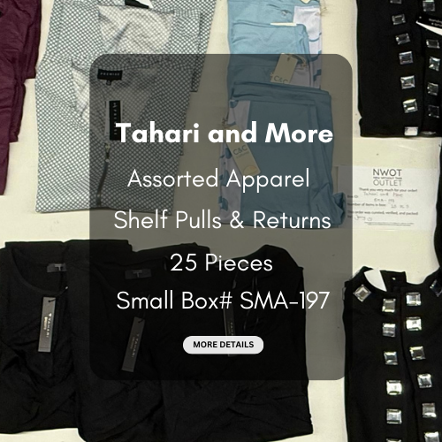 Tahari and more | Assorted  Apparel | 25 Pieces | New with Tag |Small box #SMA-197
