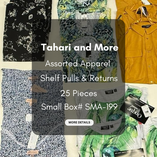Tahari and more | Assorted  Apparel | 25 Pieces | New with Tag |Small box #SMA-199