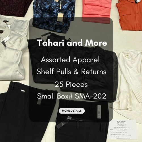 Tahari and more | Assorted  Apparel | 25 Pieces | New with Tag |Small box #SMA-202
