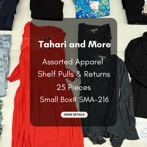 Tahari and more | Assorted  Apparel | 25 Pieces | New with Tag |Small box #SMA-216