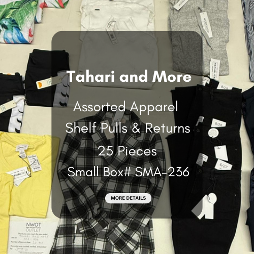 Tahari and more | Assorted  Apparel | 25 Pieces | New with Tag |Small box #SMA-236