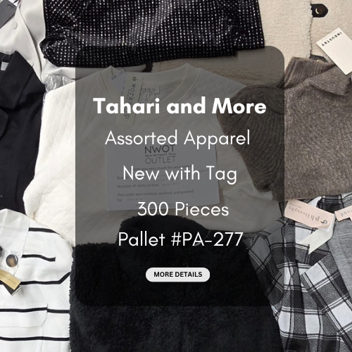 Tahari and more | Assorted  Apparel | 300 Pieces | New with Tag | Pallet #PA-277