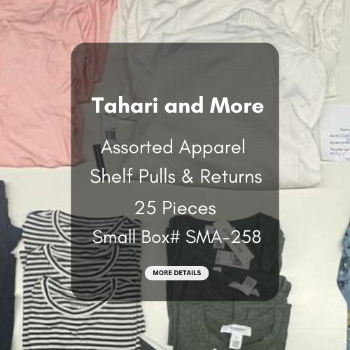 Tahari and more | Assorted  Apparel | 25 Pieces | New with Tag |Small box #SMA-258