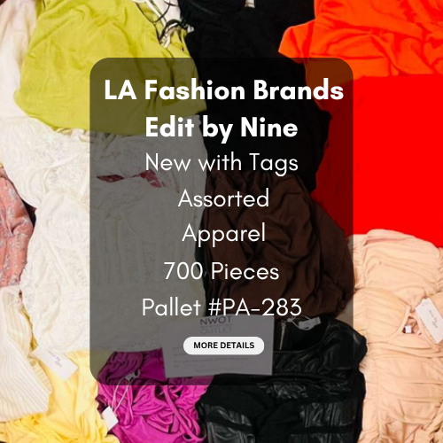 LA Brands | Edit by Nine | Assorted Apparel | 700 Pieces | Pallet #PA-283