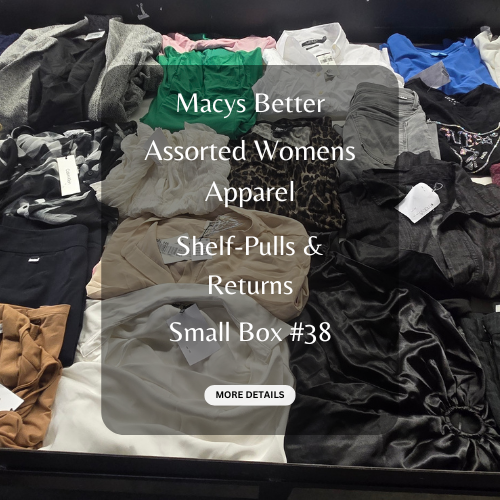 Macys Better | Assorted Womens Apparel | Shelf-Pulls & Returns | 25 Pieces | Small Box #38