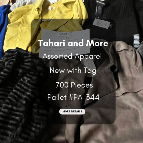 Tahari and more | Assorted  Apparel | 700 Pieces | New with Tag | Pallet #PA-344