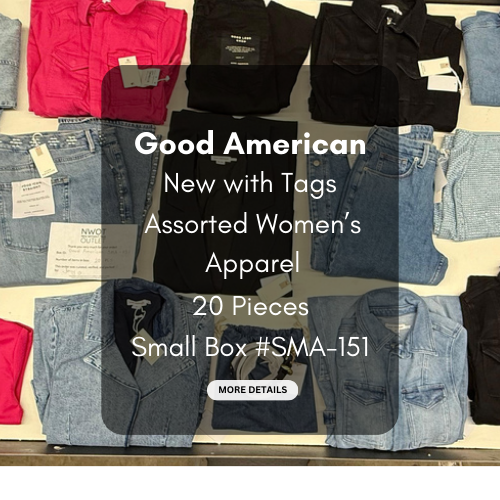 Good American | Assorted Women's Apparel | 20 Pieces | SMALL BOX # SMA-151