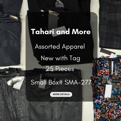Tahari and more | Assorted  Apparel | 25 Pieces | New with Tag |Small box #SMA-277