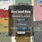 Doe And Rae | Women Assorted Apparel | 25 Pieces | Small Box# SMA-237
