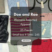 Doe And Rae | Women Assorted Apparel | 25 Pieces | Small Box# SMA-243
