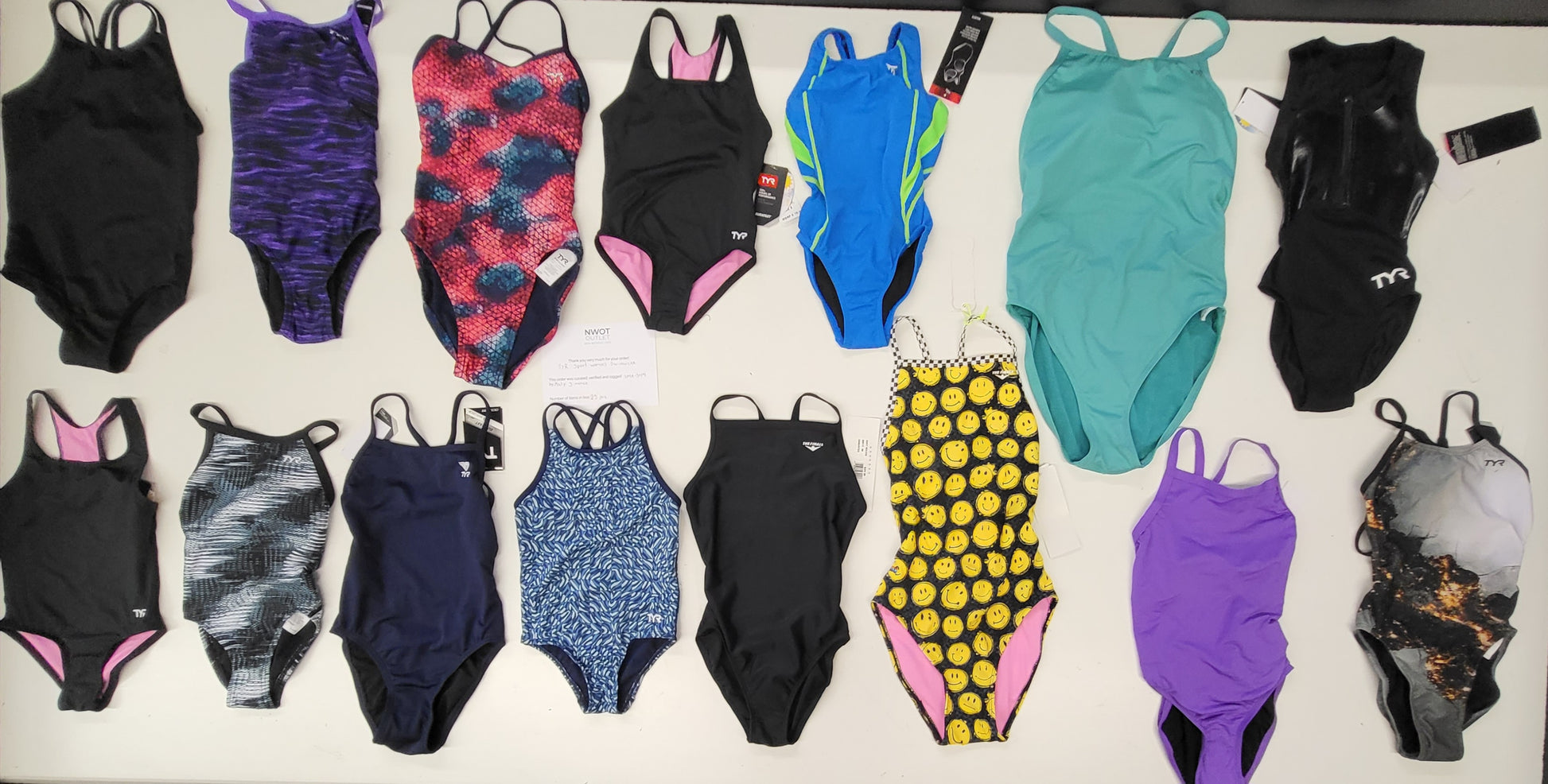 TYR SPORT WOMEN'S SWIMWEAR | Assorted Women's Apparel | NWT | 25 Pieces | Small Box #544