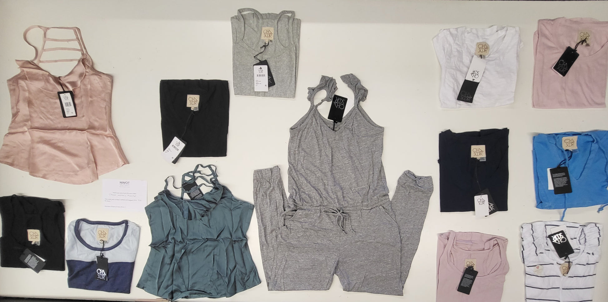 Chaser women's assorted | Assorted Women's Apparel | NWT | 25 Pieces | Small Box #551