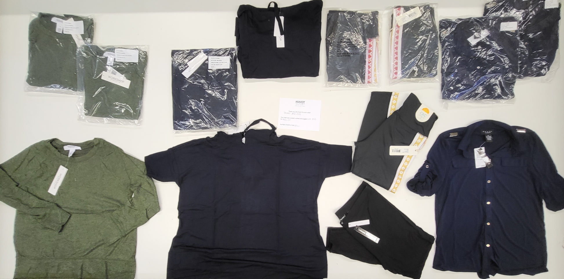 Tahari and more | Assorted Women's Apparel | NWT | 25 Pieces | Small Box #553