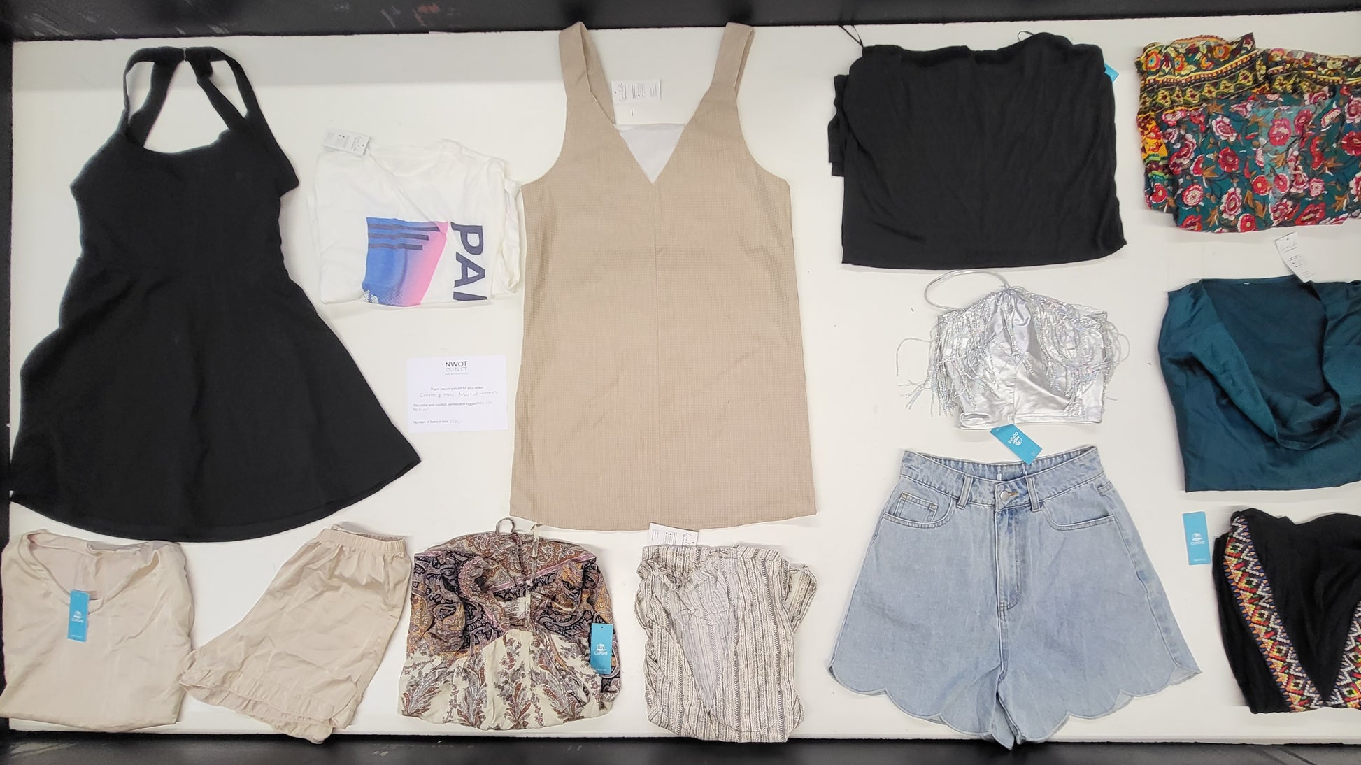 Cupshe & more assorted women's apparel | Assorted Women's Apparel | NWT | 25 Pieces | Small Box #554