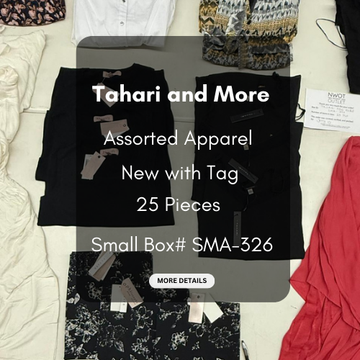 Tahari and more | Assorted  Apparel | 25 Pieces | New with Tag |Small box #SMA-326