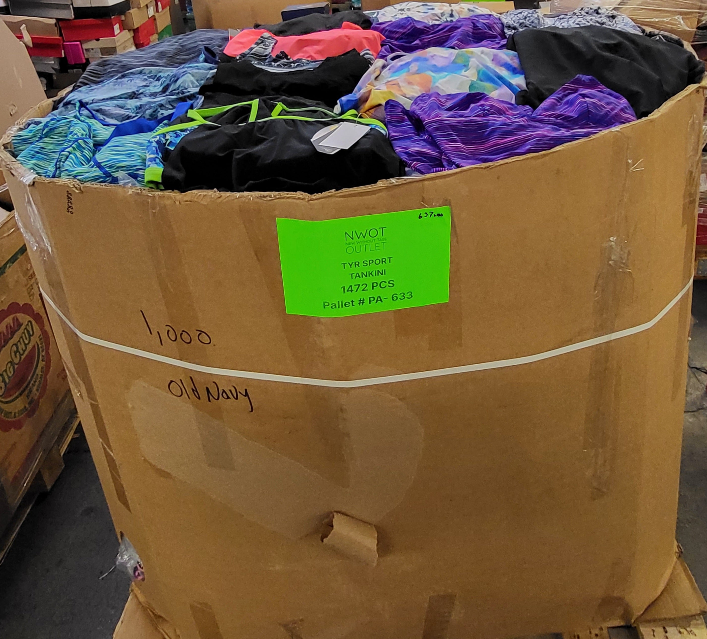 TYR sport tankini | Assorted Women's Apparel | NWT | 1472 Pieces | Pallet #633