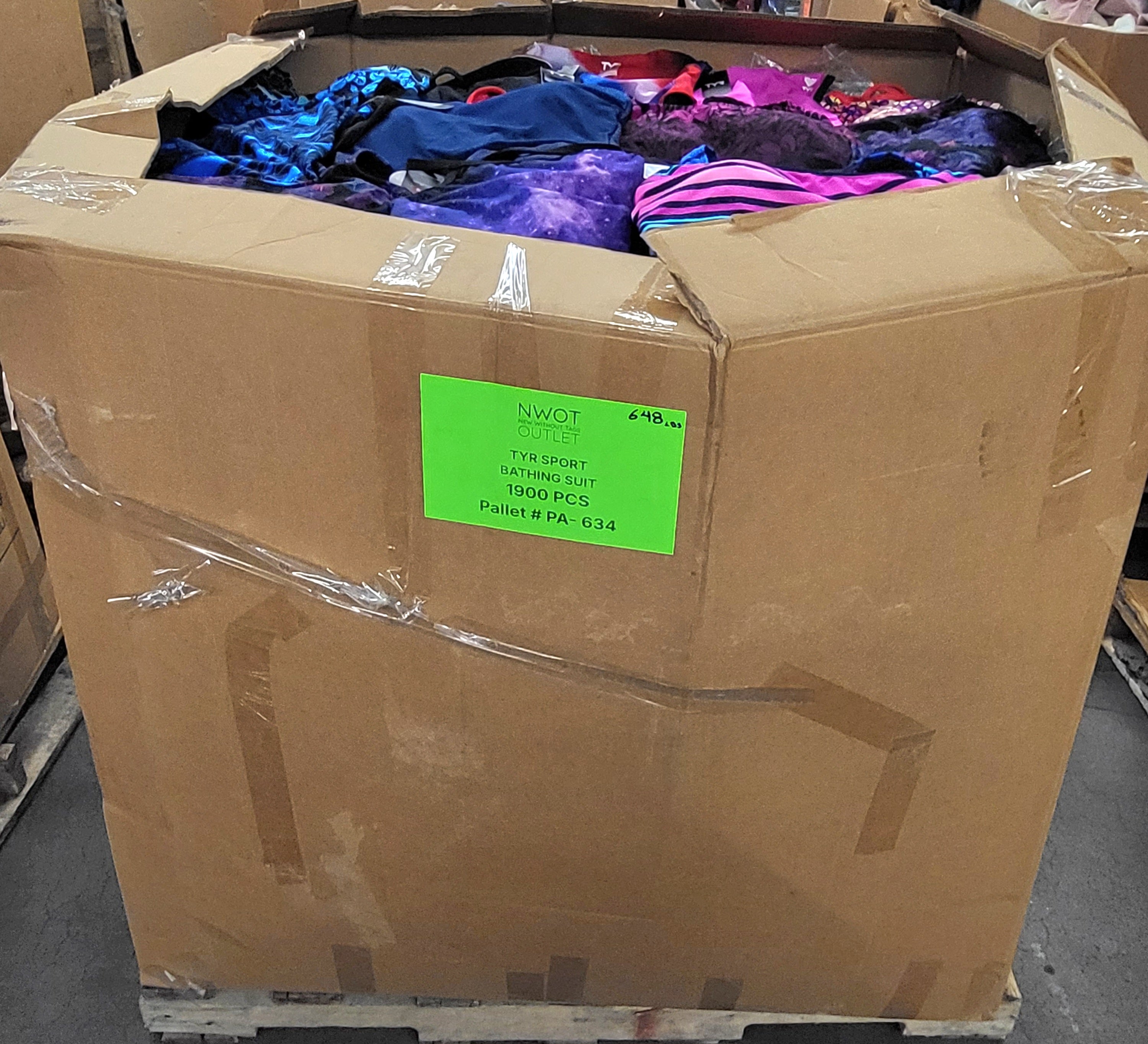 TYR sport bathing suit | Assorted Women's Apparel | NWT | 1900 Pieces | Pallet #634