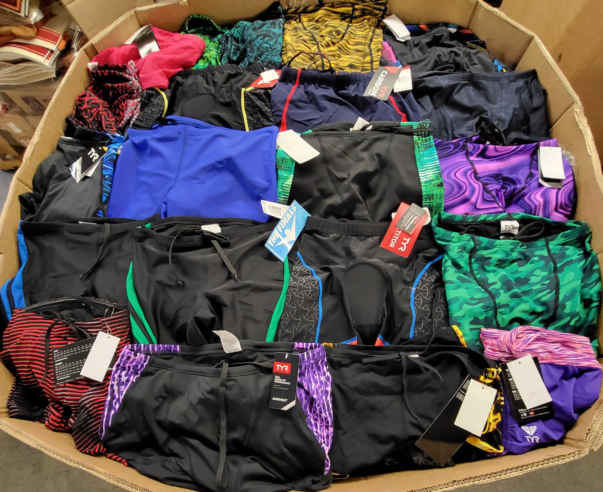 TYR sport bathing suit | Assorted Men's, Women's Apparel | NWT | 1900 Pieces | Small Box #636