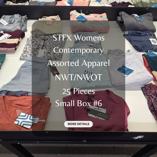 STFX Womens Contemporary | Assorted Apparel | NWT/NWOT | 25 Pieces | Small Box #6