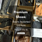 Premium Shoes | Boots Assorted  | 122 pairs | Pallets # PS-16