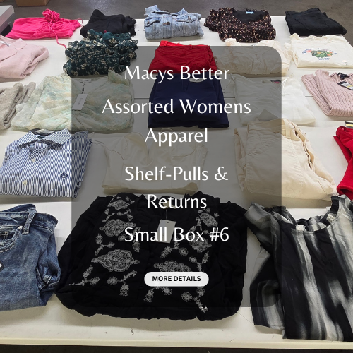 Macys Better | Assorted Womens Apparel | Shelf-Pulls & Returns | 25 Pieces | Small Box #6