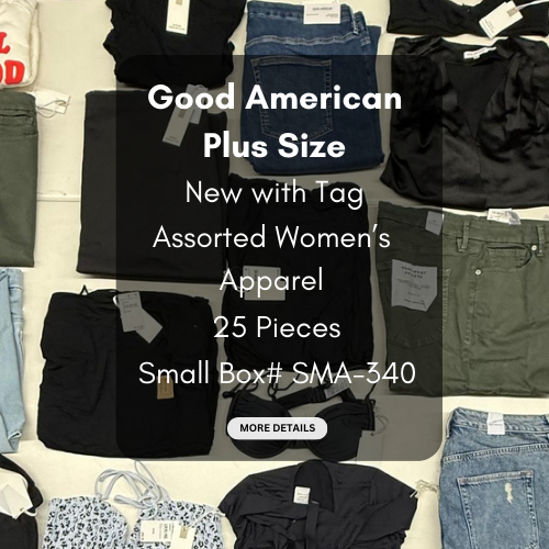 Good American | Assorted Women's Apparel | 25 Pieces | SMALL BOX # SMA-340