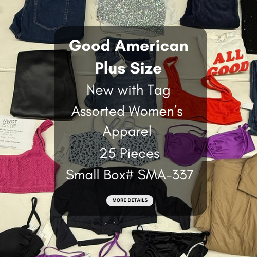 Good American | Assorted Women's Apparel | 25 Pieces | SMALL BOX # SMA-337