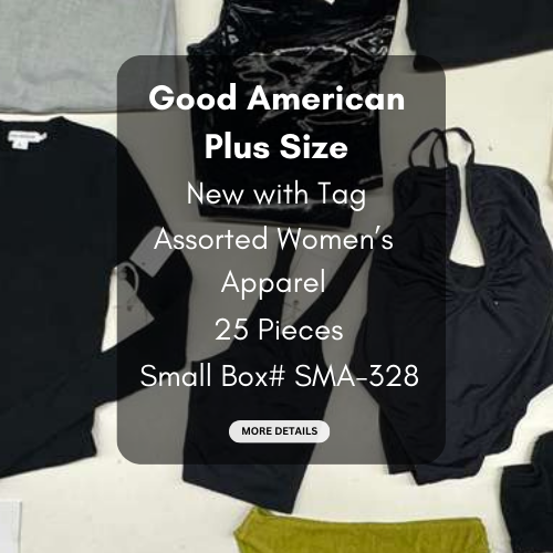 Good American | Assorted Women's Apparel | 25 Pieces | SMALL BOX # SMA-328