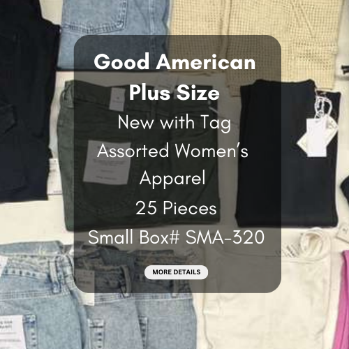 Good American | Assorted Women's Apparel | 25 Pieces | SMALL BOX # SMA-320