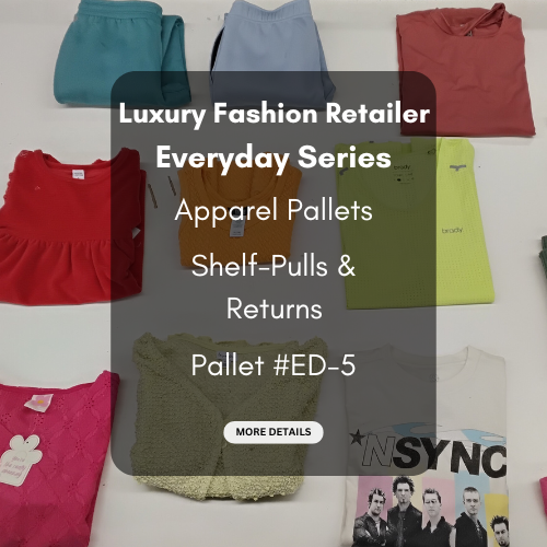 Luxury Fashion Retailer | Everyday Series | Apparel Pallets | Shelf Pulls & Returns | Manifested | Pallet #ED-5