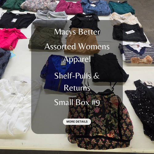 Macys Better | Assorted Womens Apparel | Shelf-Pulls & Returns | 25 Pieces | Small Box #9