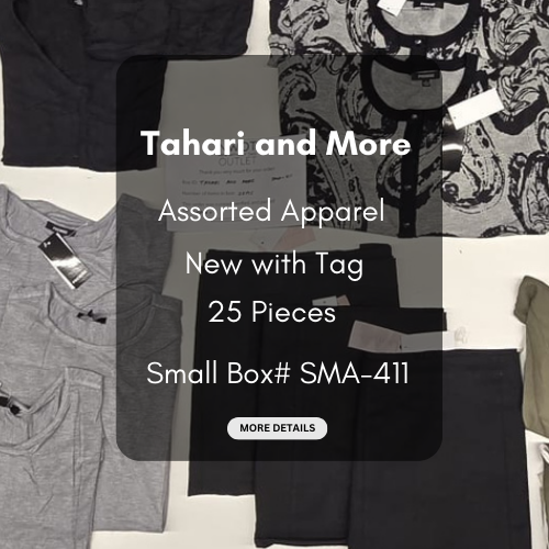 Tahari and more | Assorted  Apparel | 25 Pieces | New with Tag |Small box #SMA-411