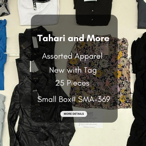Tahari and more | Assorted  Apparel | 25 Pieces | New with Tag |Small box #SMA-369