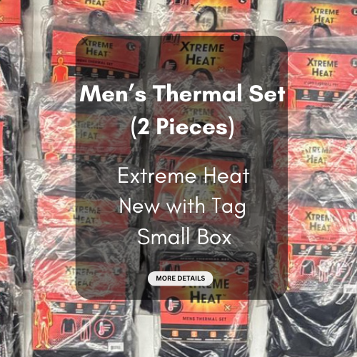 Men's Thermal Set ( 2 Pieces ) | Extreme Heat | Small Box