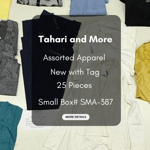 Tahari and more | Assorted  Apparel | 25 Pieces | New with Tag |Small box #SMA-387