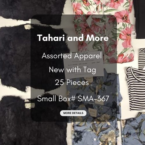 Tahari and more | Assorted  Apparel | 25 Pieces | New with Tag |Small box #SMA-367