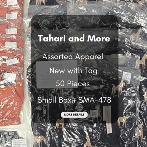 Tahari and more | Assorted  Apparel | 50 Pieces | New with Tag |Small box #SMA-478