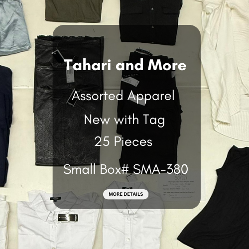 Tahari and more | Assorted  Apparel | 25 Pieces | New with Tag |Small box #SMA-380