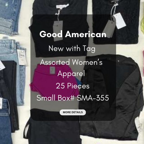 Good American | Assorted Women's Apparel | 25 Pieces | SMALL BOX # SMA-355