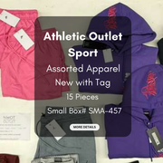 Athletic Outlet Sport | Assorted Athletic Apparel | 15 Pieces | Small Box #SMA-457