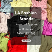 LA Fashion Brands | Edit by Nine | Assorted Apparel | 600 Pieces | Pallet #PA-393