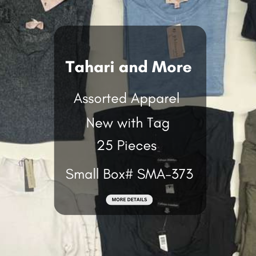 Tahari and more | Assorted  Apparel | 25 Pieces | New with Tag |Small box #SMA-373
