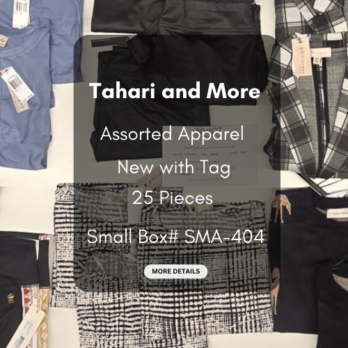 Tahari and more | Assorted  Apparel | 25 Pieces | New with Tag |Small box #SMA-404
