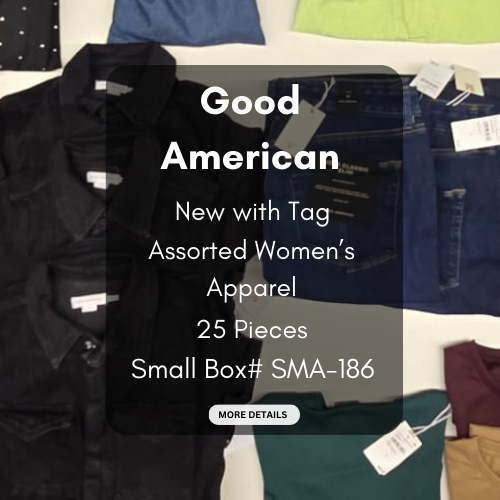 Good American | Assorted Women's Apparel | 25 Pieces | SMALL BOX # SMA-186