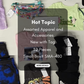 Hot Topic  | Assorted Apparel and Accessories | 32 Pieces | Small Box# SMA-480